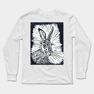 Hare Lino Cut Long Sleeve T-Shirt